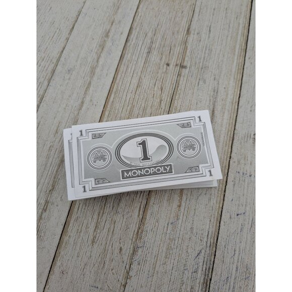 Monopoly Junior Replacement Money White - Picture 2 of 3